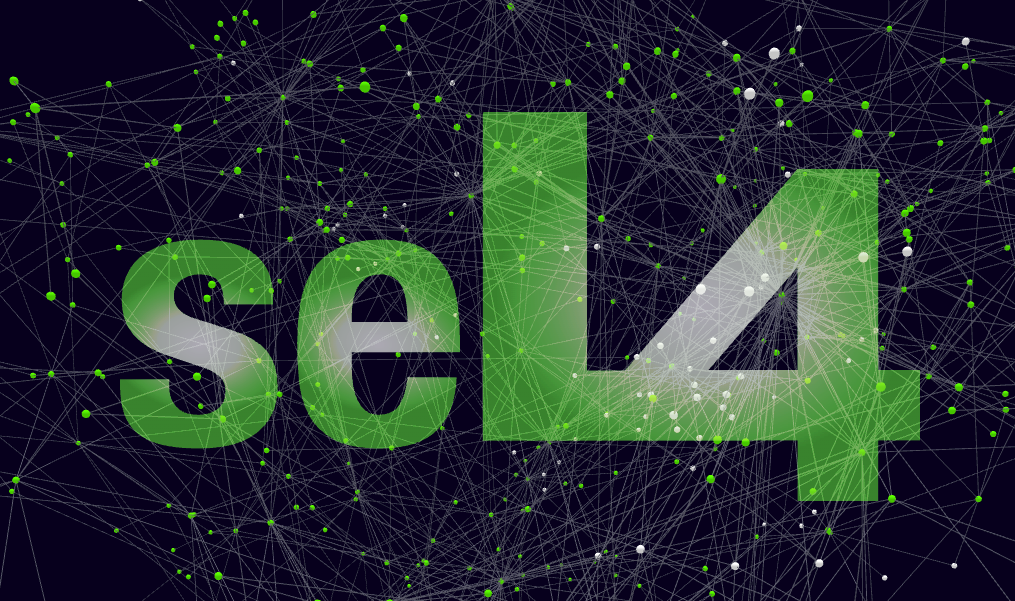 Screenshot of seL4 landing page